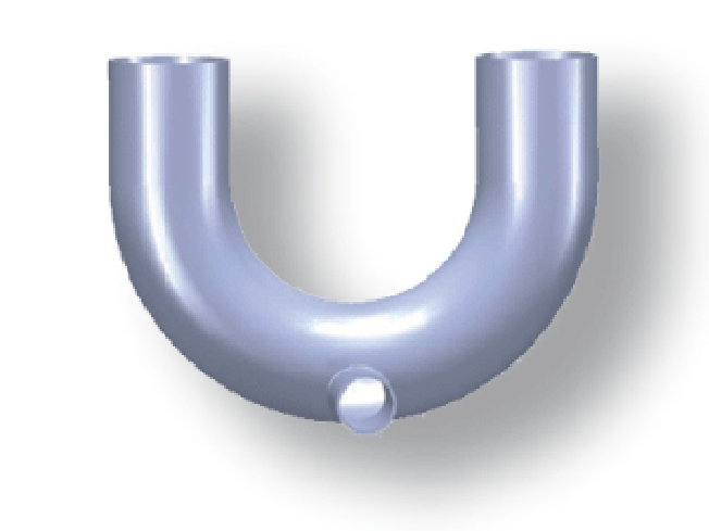 bio-pharmaceutical half-bend tri clamp